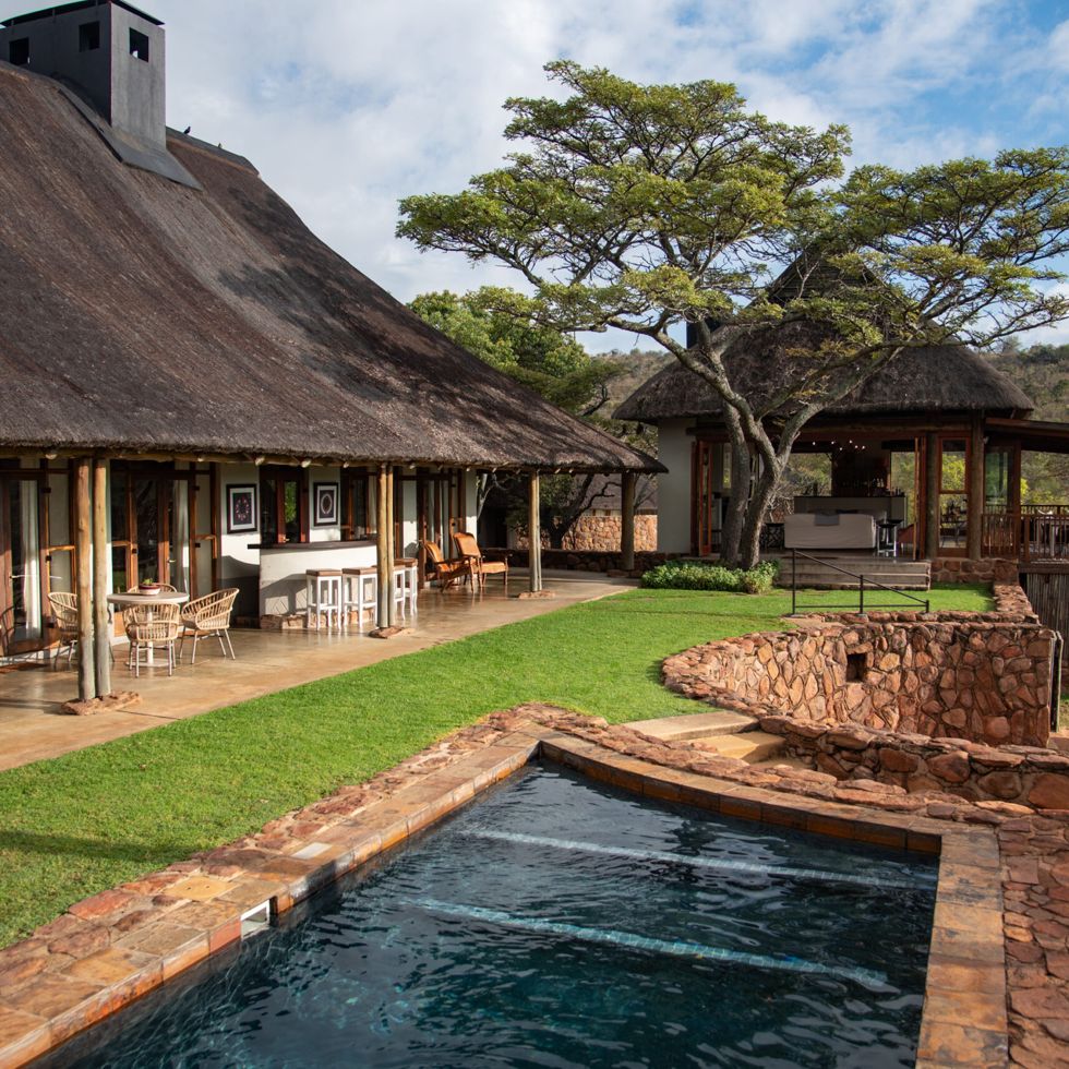 Exterior of Ekuthuleni Lodge, Welgevonden Game Reserve