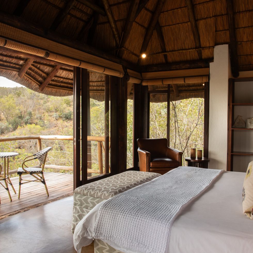 View from suite at Tshwene Lodge, Welgevonden Game Reserve
