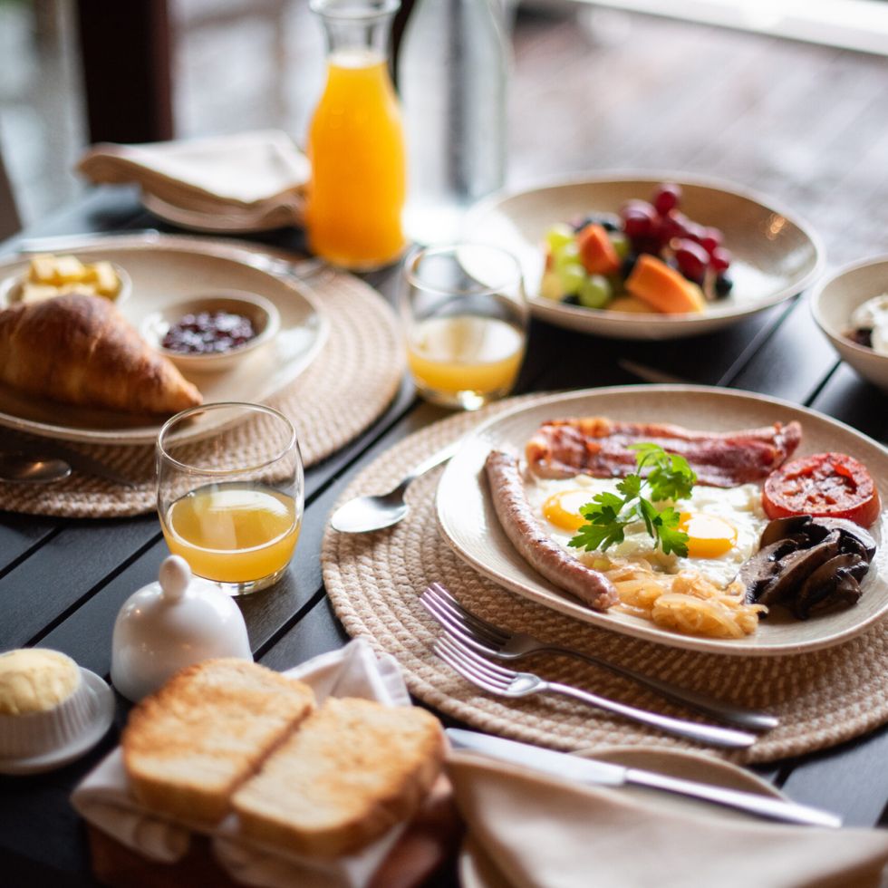 Breakfast is served at Tshwene Lodge, Welgevonden Game Reserve